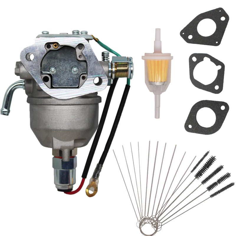 Dosens كربوراتور دوسنز متوافق مع محرك كوهلر CV18S CV20S CV22S CV620 CV640 CV725 كوماند 24 853 25-S 24 853 19-S 24 053 08-S 24 053 50-S، 24 853 50-S جزازة مع فرش تنظيف - Image 1
